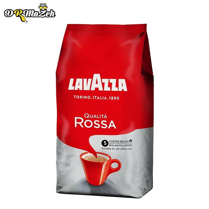 دانه قهوه لاواتزا 1 کیلوگرمی - lavazza qualita rossa